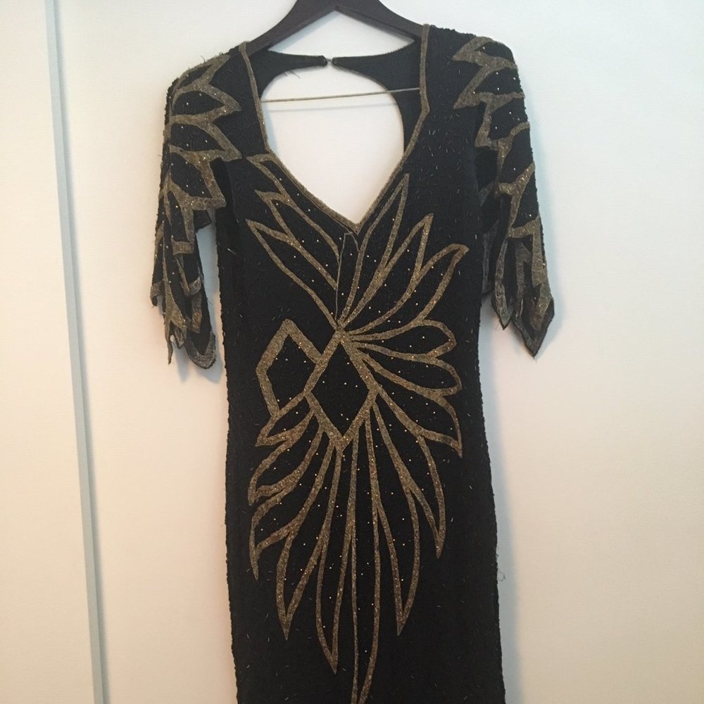 Vintage flapper dress